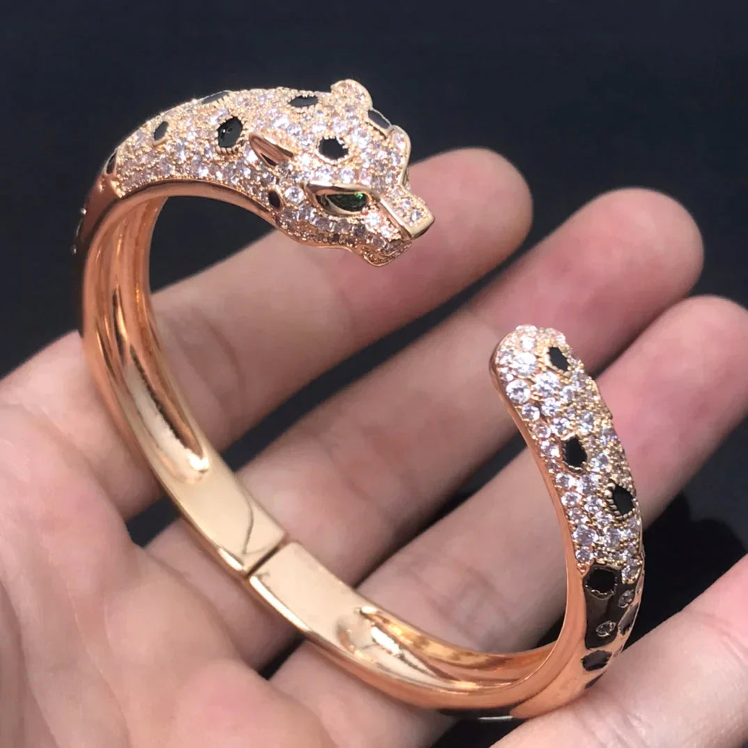 PANTHERE BIG BRACELET DIAMONDS