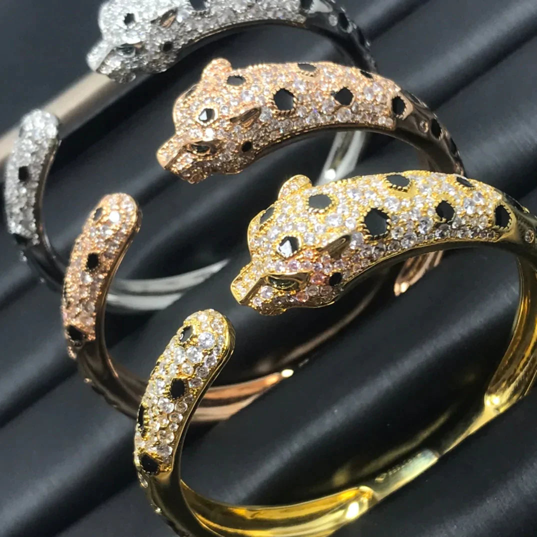 PANTHERE BIG BRACELET DIAMONDS