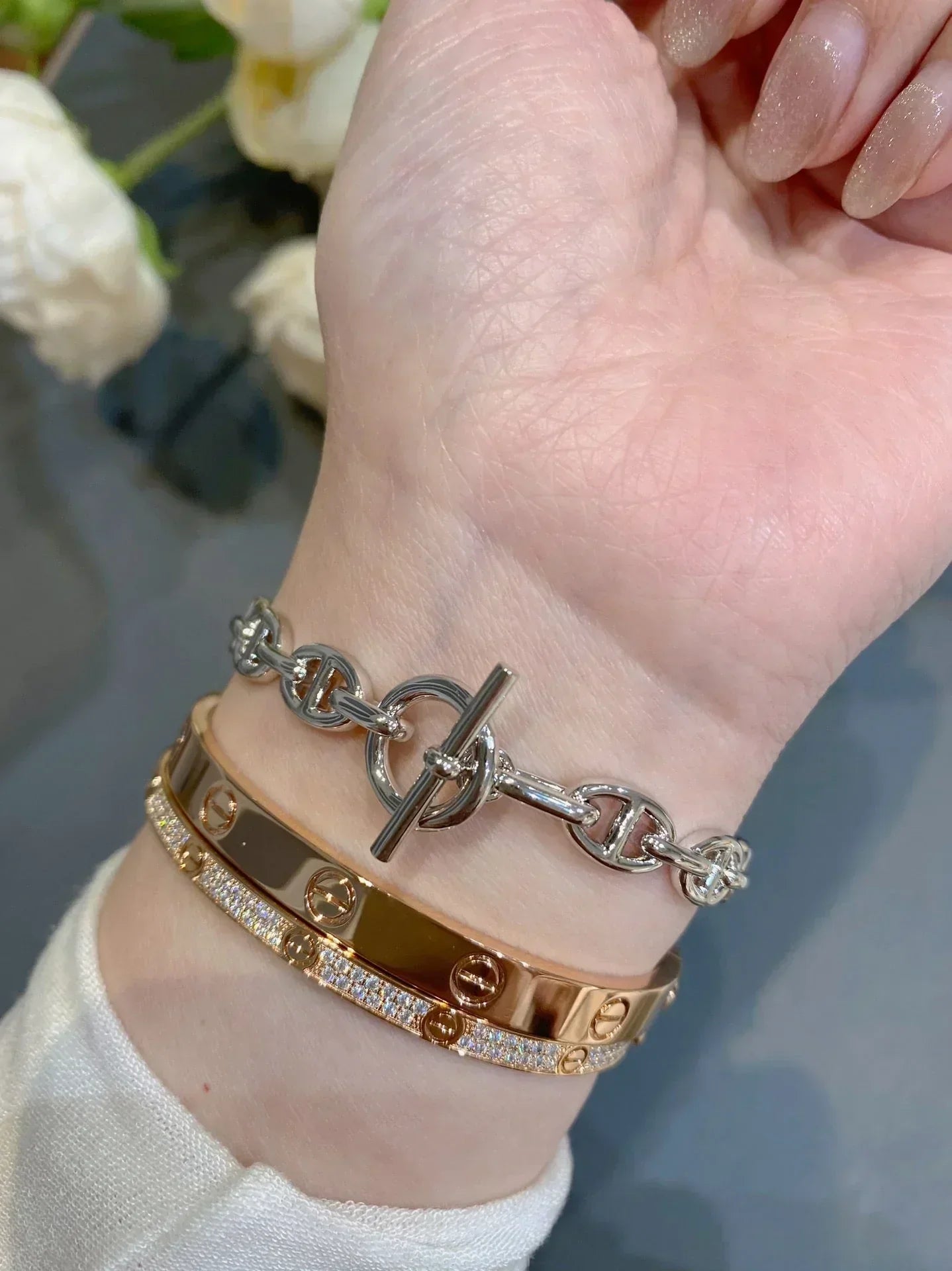 CHAINE BRACELET SILVER