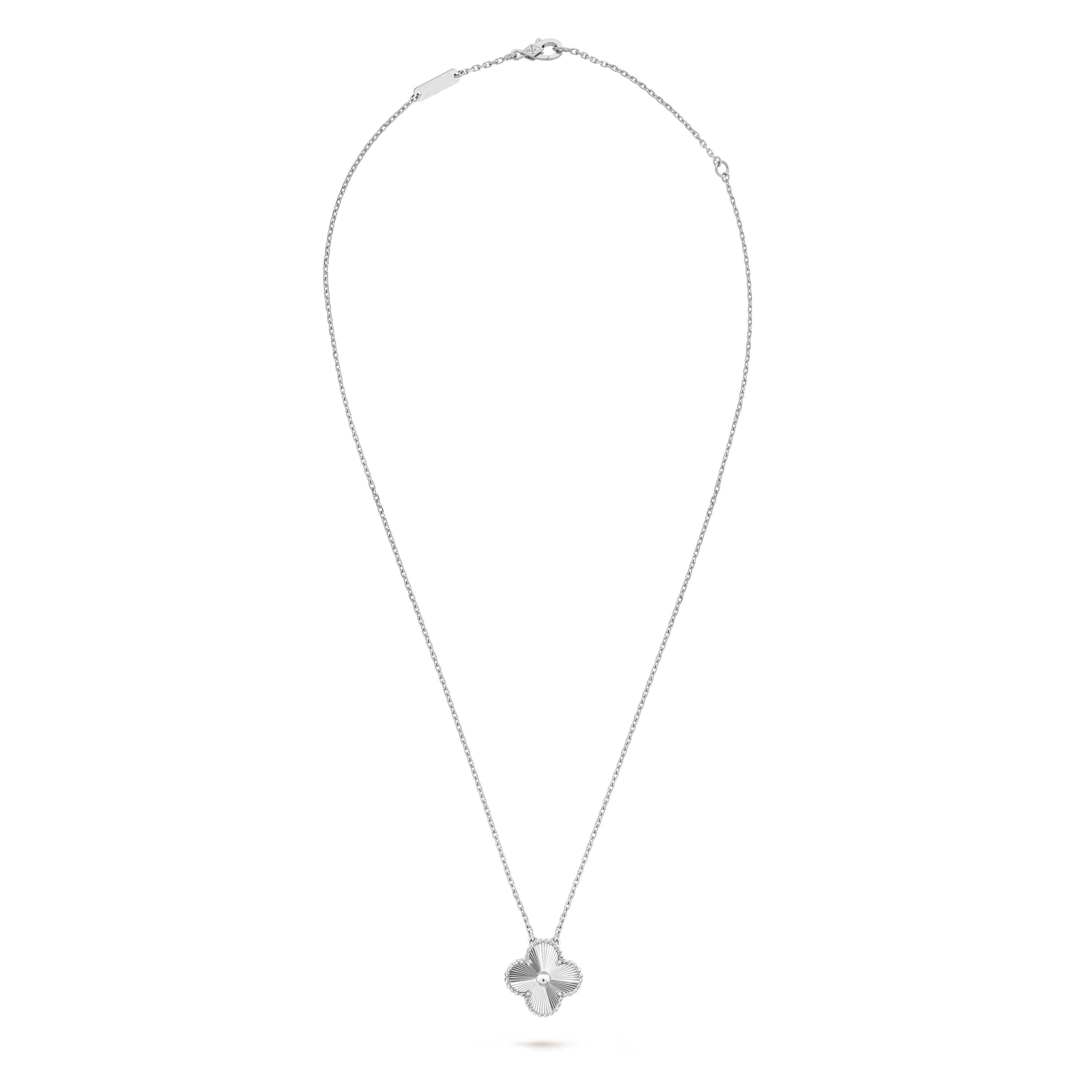 CLOVER NECKLACE SILVER