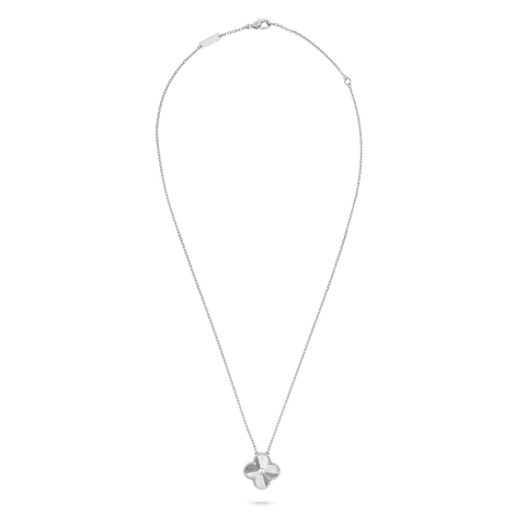 CLOVER NECKLACE SILVER