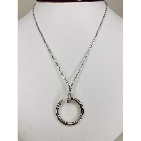 JUSTE NECKLACE SILVER