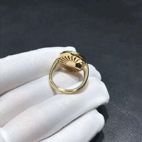 AMULETTE YELLOW RING GOLD DIAMOND