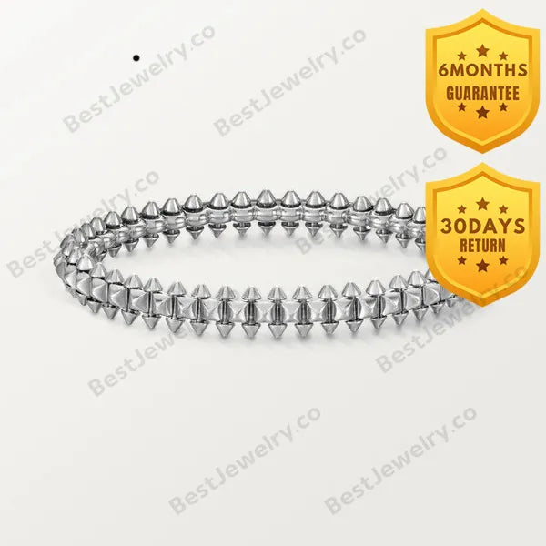 Clash Silver Bracelet