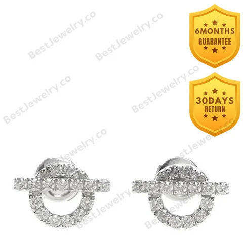 Echappee Mini Diamond Stud Earrings