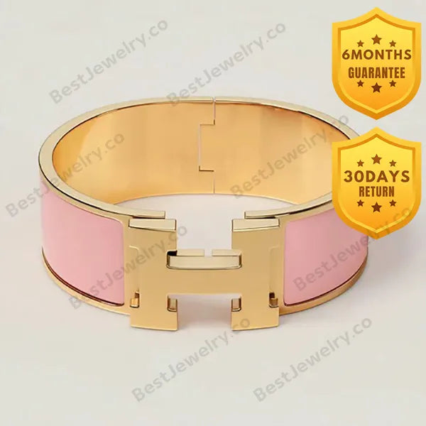 H Bracelet 20mm Gold