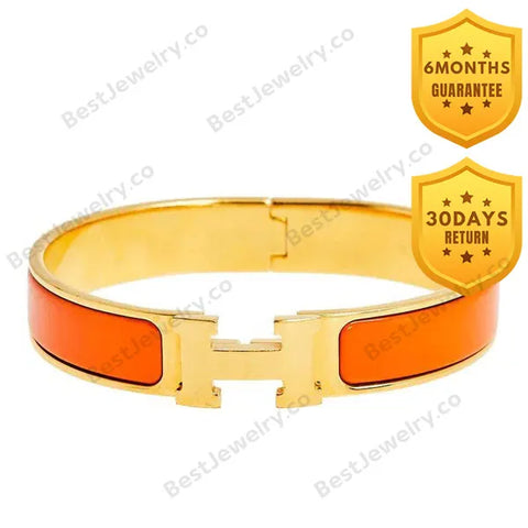 H Orange Bracelet