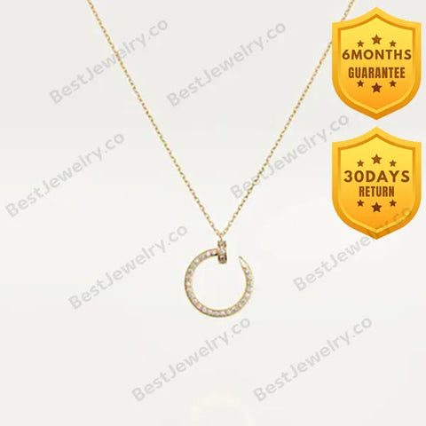 Juste Necklace Gold Diamonds