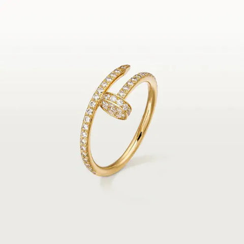 Juste Ring 1.8mm Gold All Diamonds