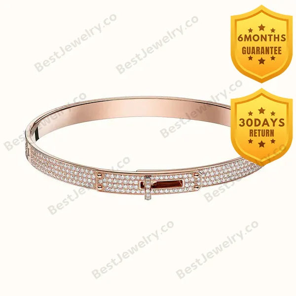 Kelly Bracelet Diamond Paved