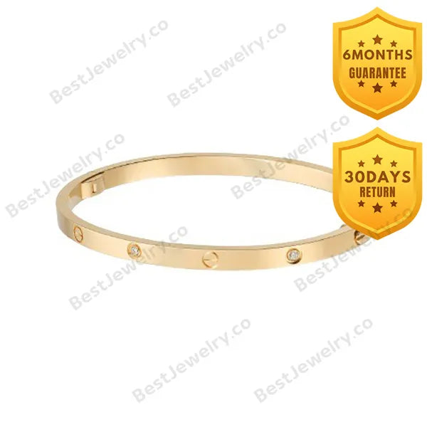 Love Bracelet 3.65mm 6 Diamonds