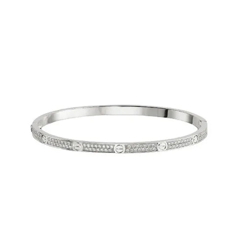 Love Bracelet 3.65mm Diamond-Paved