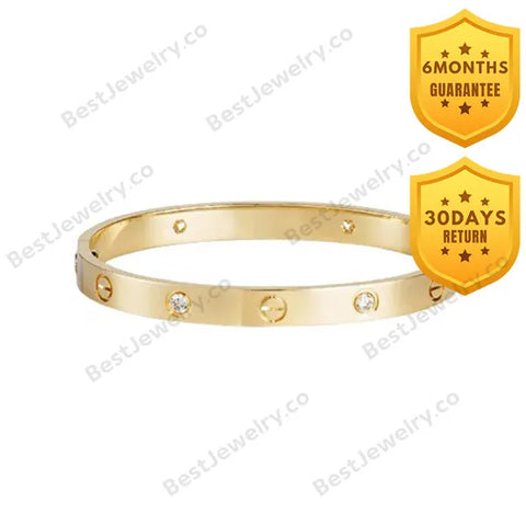 Love Bracelet 6.1mm 4 Diamonds