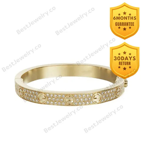 Love Bracelet 6.1mm Diamond-Paved