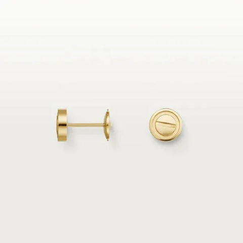 Love Earrings Gold 7.2mm