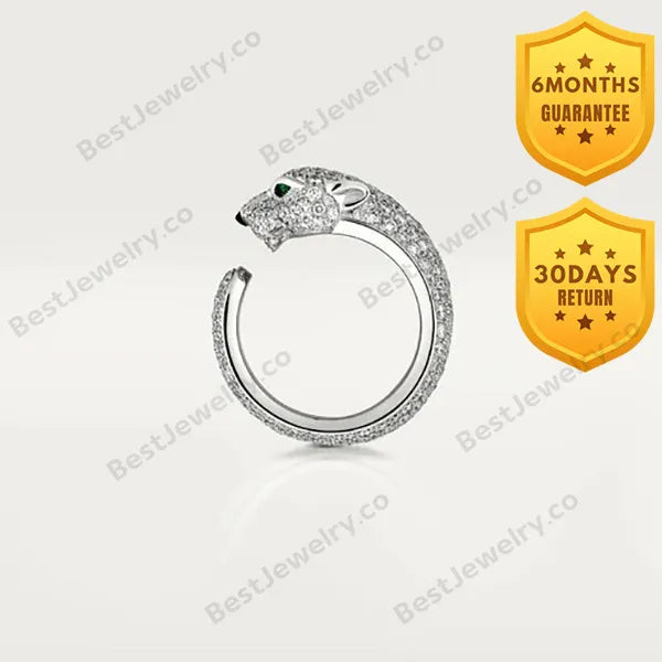 Panthere 5.5mm All Diamond Ring