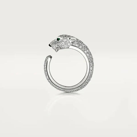 Panthere 5.5mm All Diamond Ring