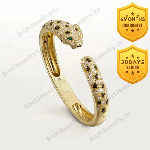 Panthere Big Bracelet Diamonds