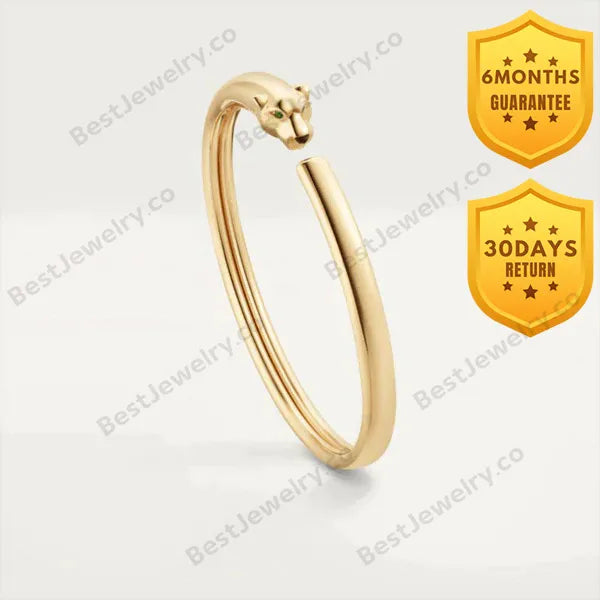 Panthere Gold Open Bracelet