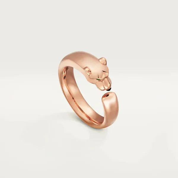 Panthere Pink Gold Small Ring