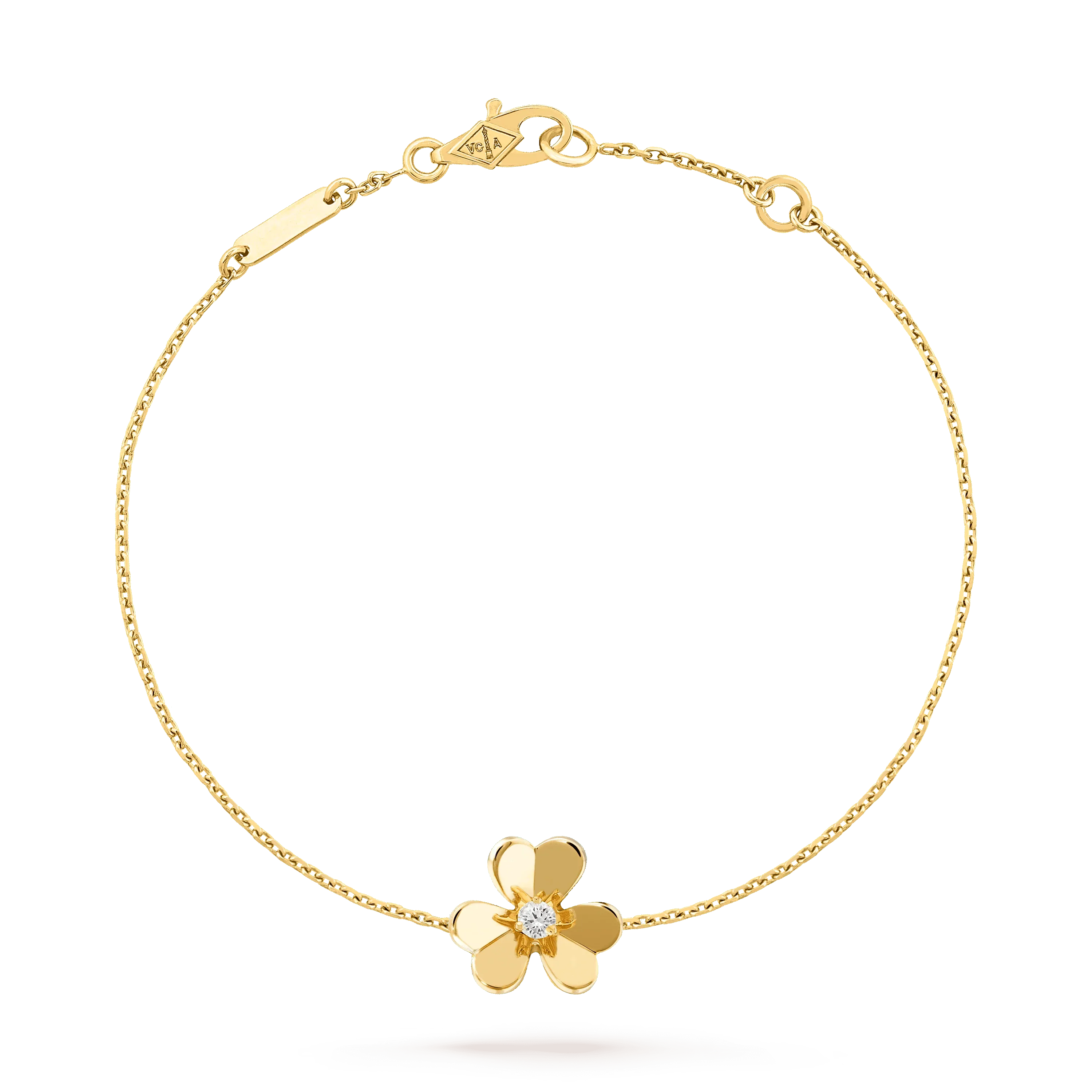 Frivole Gold Flower Bracelet