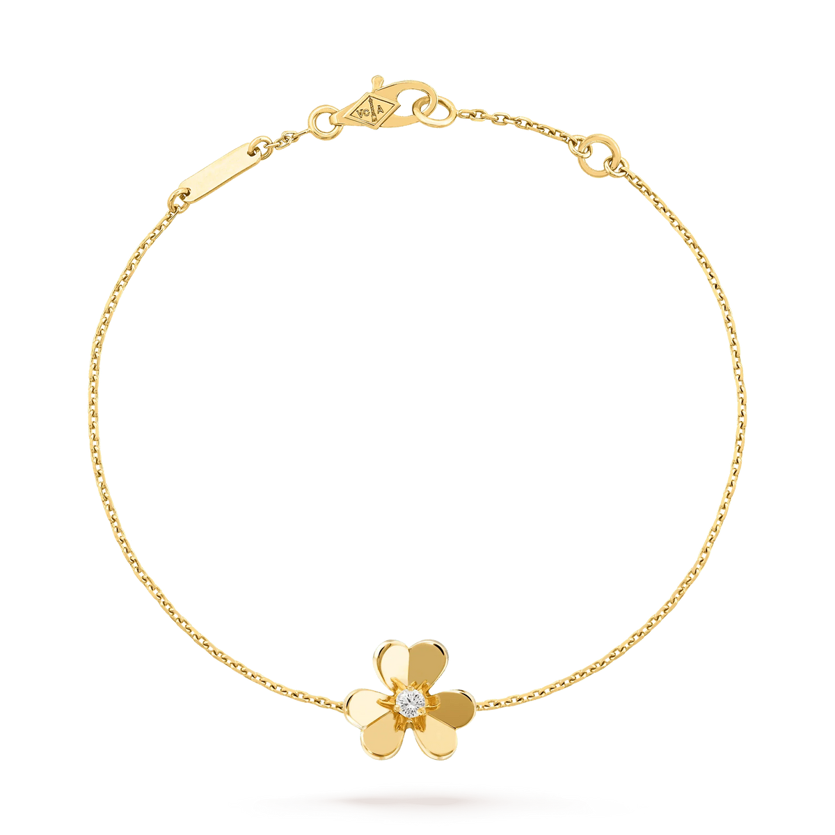 Frivole Gold Flower Bracelet