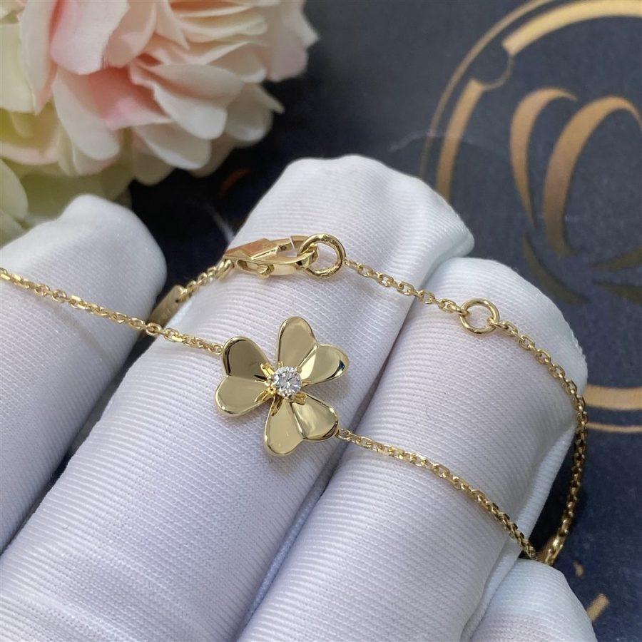 FRIVOLE GOLD FLOWER BRACELET