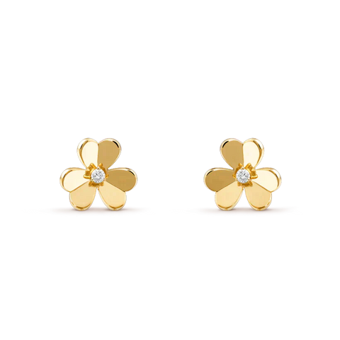 Frivole Gold Flower Earrings