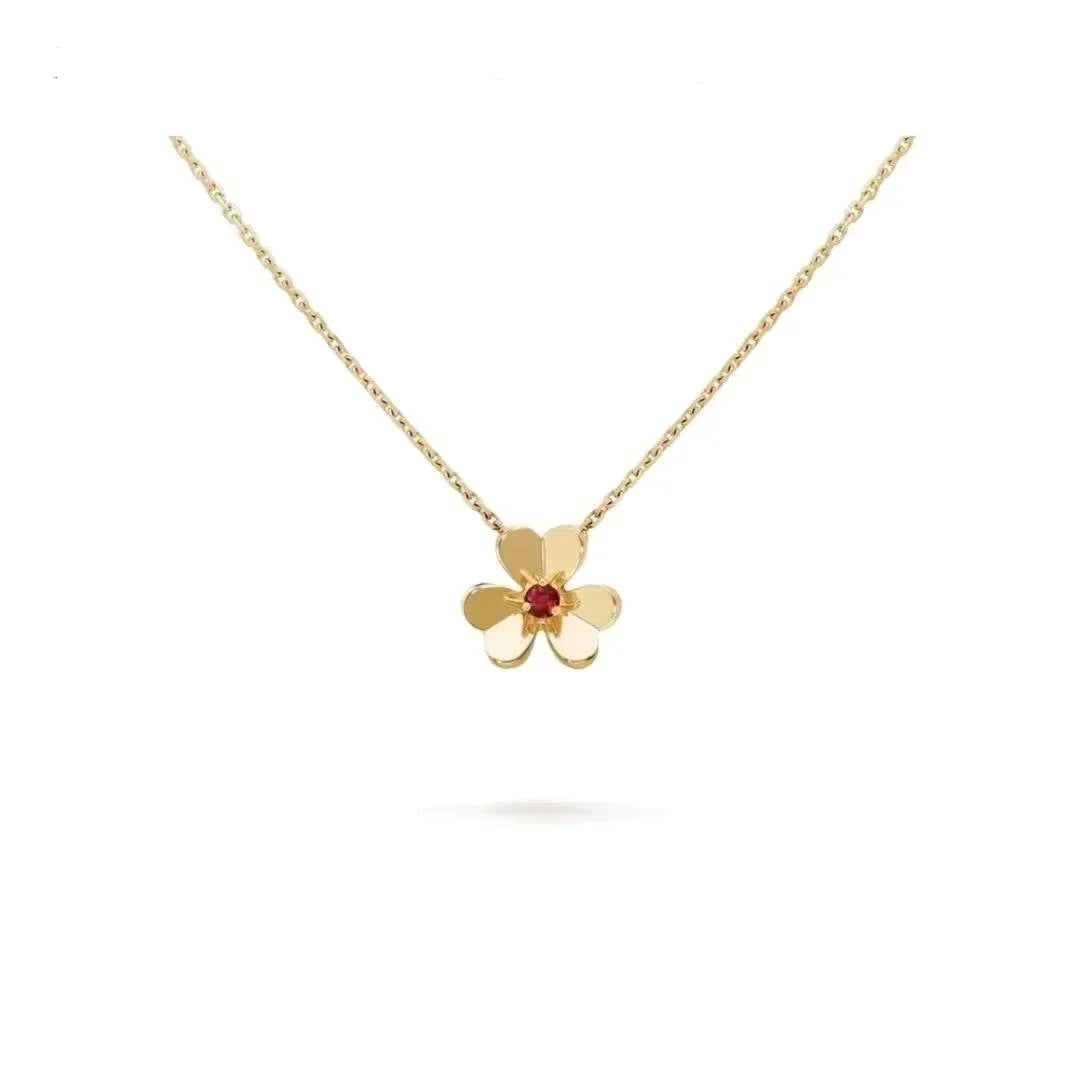 Frivole Gold Flower Necklace