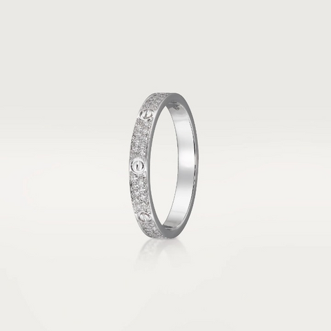 LOVE RING 2.6MM DIAMOND