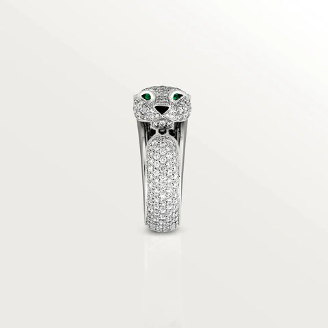 PANTHERE 5.5MM ALL DIAMOND RING