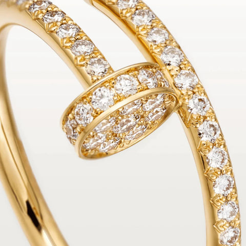 JUSTE RING 1.8MM GOLD DIAMONDS