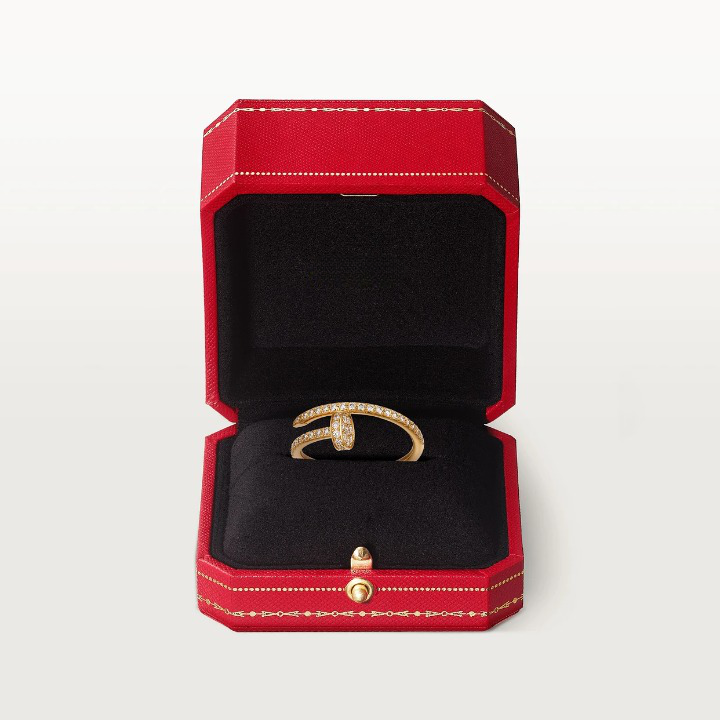 JUSTE RING 1.8MM GOLD DIAMONDS